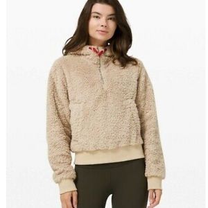 Oh So Sherpa Half Zip; Sz 2